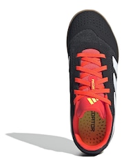adidas Black Football Black Predator 24 Junior Club Indoor Sala Boots - Image 7 of 10