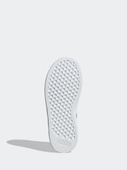 adidas White/Animal Grand Court Trainers - Image 7 of 9