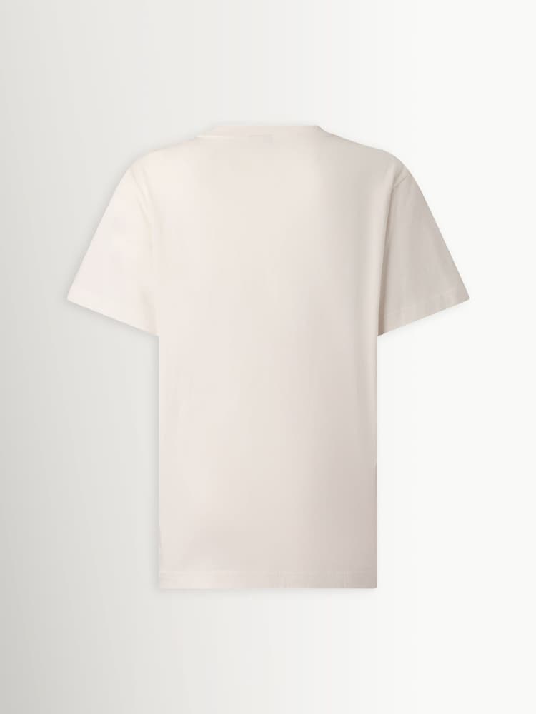 Moose Knuckles White Icebreak Logo T-Shirt - Image 6 of 6