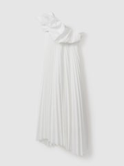 Acler One-Shoulder Asymmetric Midi Dress - Image 2 of 5