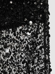 Anna Quan Embellished Netted Midi Skirt - Image 6 of 6