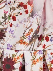 Reiss Multi Tammy Scuba Floral Printed Dress - Image 6 of 6