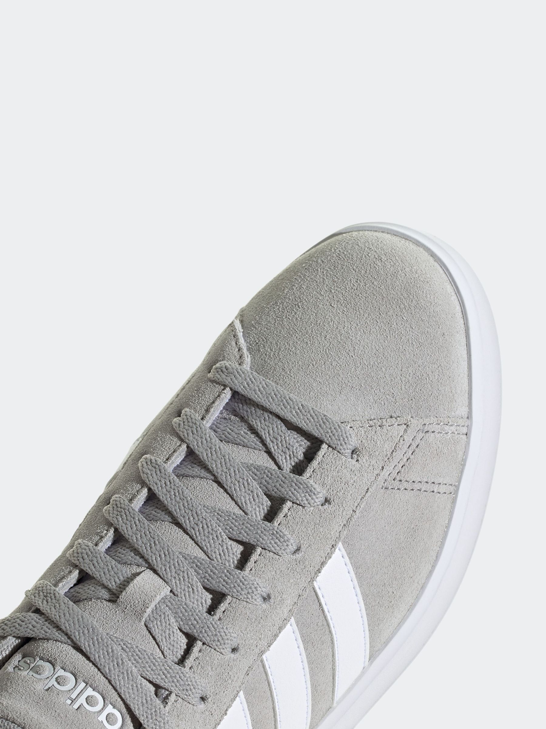 Buy adidas Grey Sportswear Grand Court 2.0 Trainers from Next Luxembourg