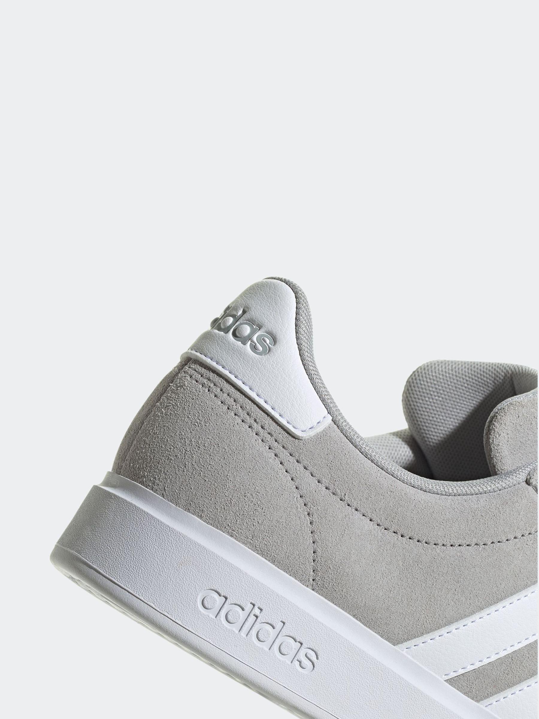 adidas COURT PF W グレー 40 Buy adidas Grey Sportswear Grand Court 2.0 Trainers from