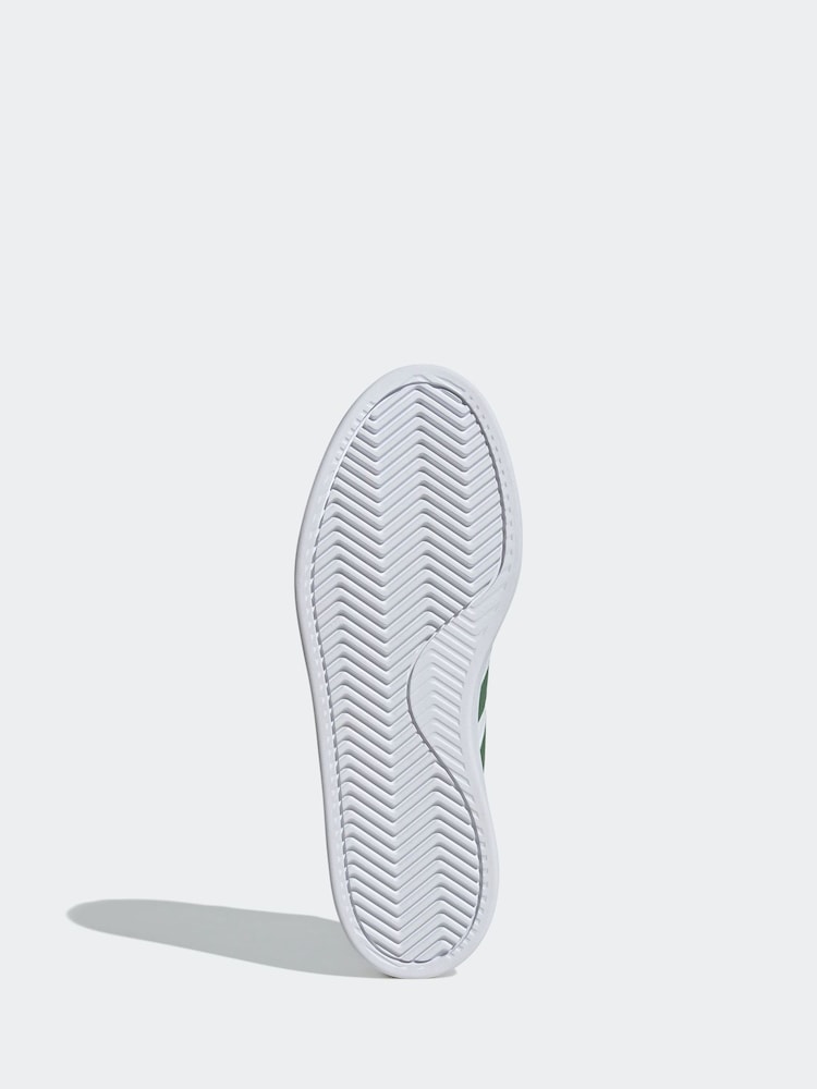 adidas Green White Sportswear Grand Court 2.0 Trainers - Image 5 of 7