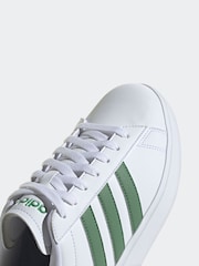 adidas Green White Sportswear Grand Court 2.0 Trainers - Image 6 of 7