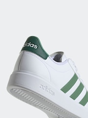 adidas Green White Sportswear Grand Court 2.0 Trainers - Image 7 of 7