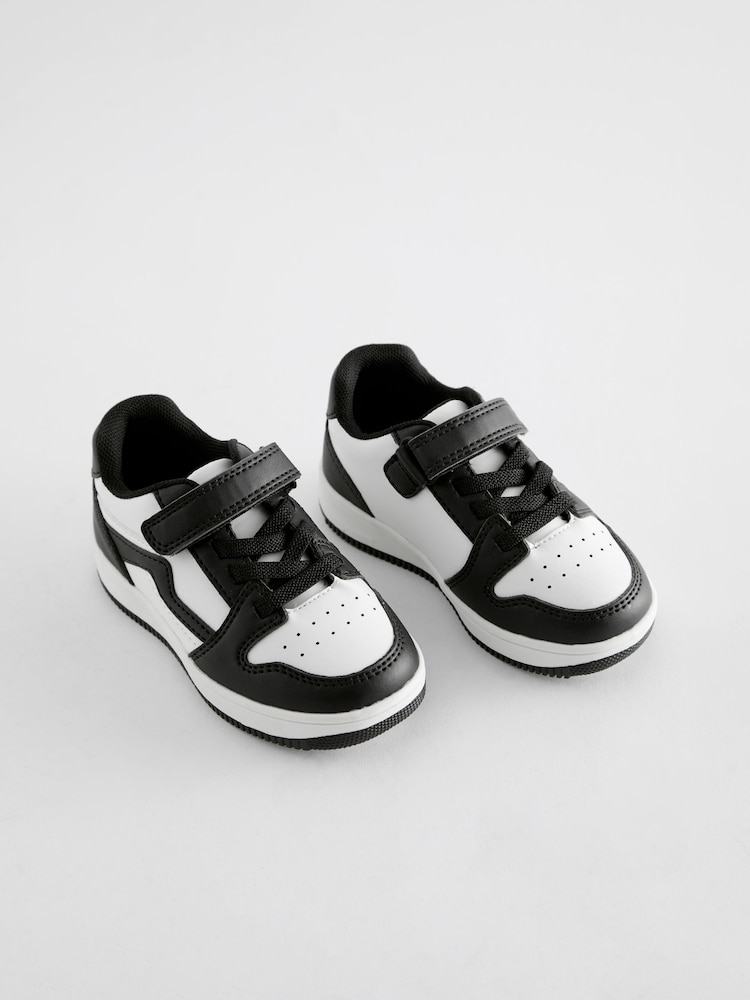 Black/White Lifestyle Trainers - Image 1 of 5