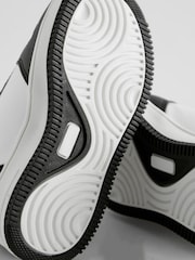 Black/White Lifestyle Trainers - Image 5 of 5