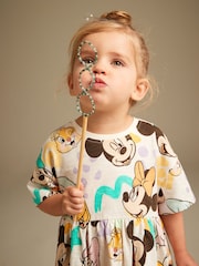Multi Mickey Mouse Jersey Dress (3mths-7yrs) - Image 4 of 7