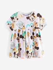 Multi Mickey Mouse Jersey Dress (3mths-7yrs) - Image 5 of 7