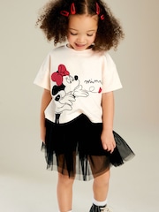 Black/White Minnie and Mickey Skirt Set (3mths-7yrs) - Image 2 of 8