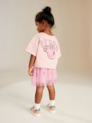 Pink Peppa Pig Skirt and T-Shirt Set (3mths-7yrs) - Image 2 of 9