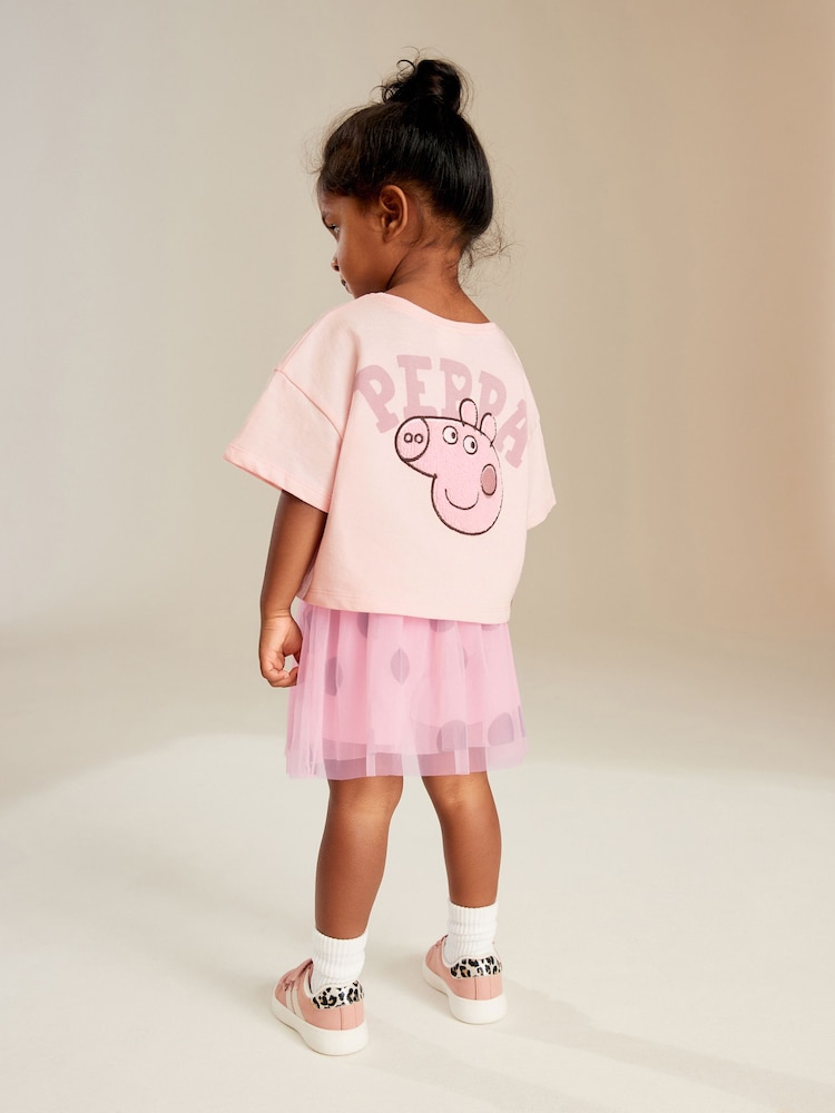 Pink Peppa Pig Skirt and T-Shirt Set (3mths-7yrs) - Image 2 of 9