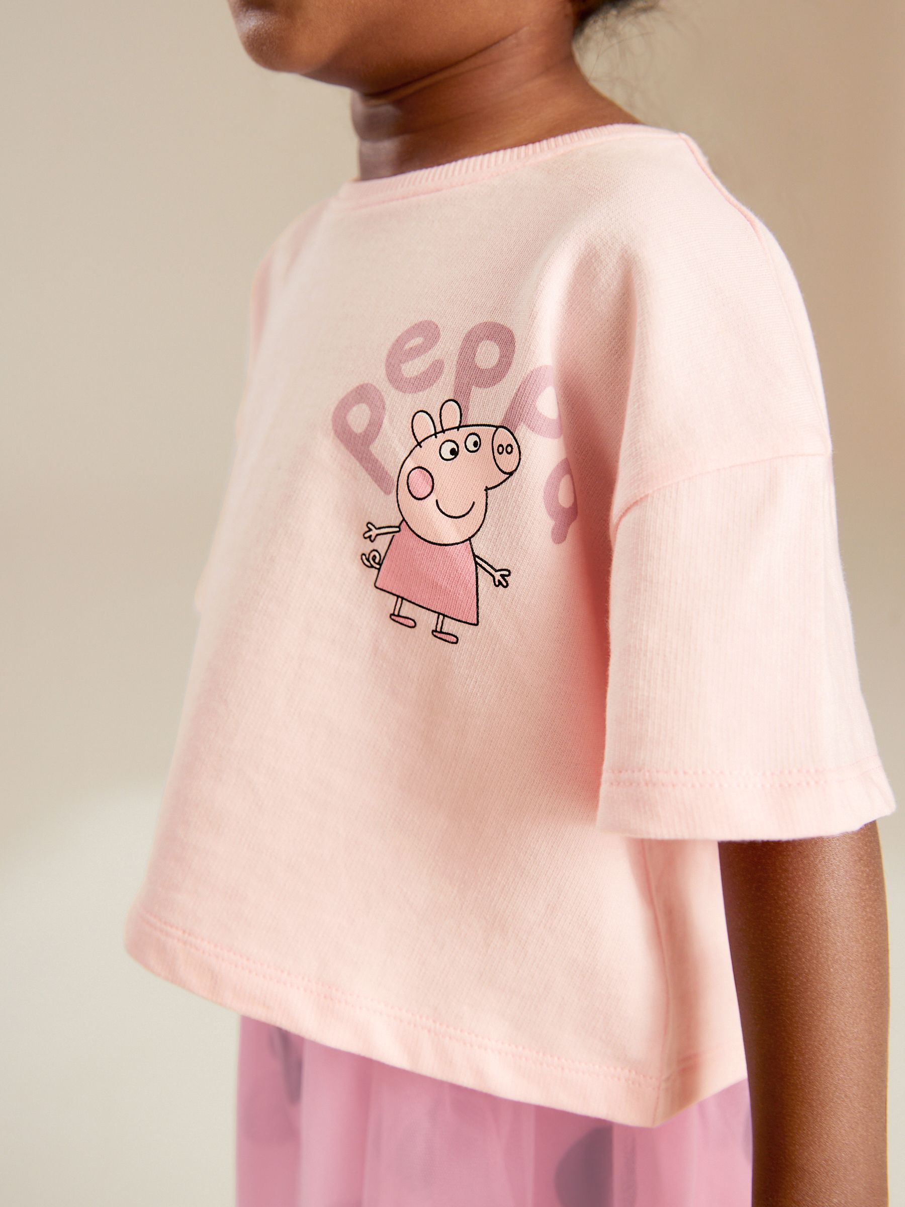 Buy Pink Peppa Pig Skirt and T Shirt Set 3mths 7yrs from Next Ireland
