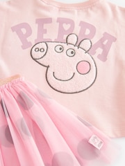 Pink Peppa Pig Skirt and T-Shirt Set (3mths-7yrs) - Image 7 of 9