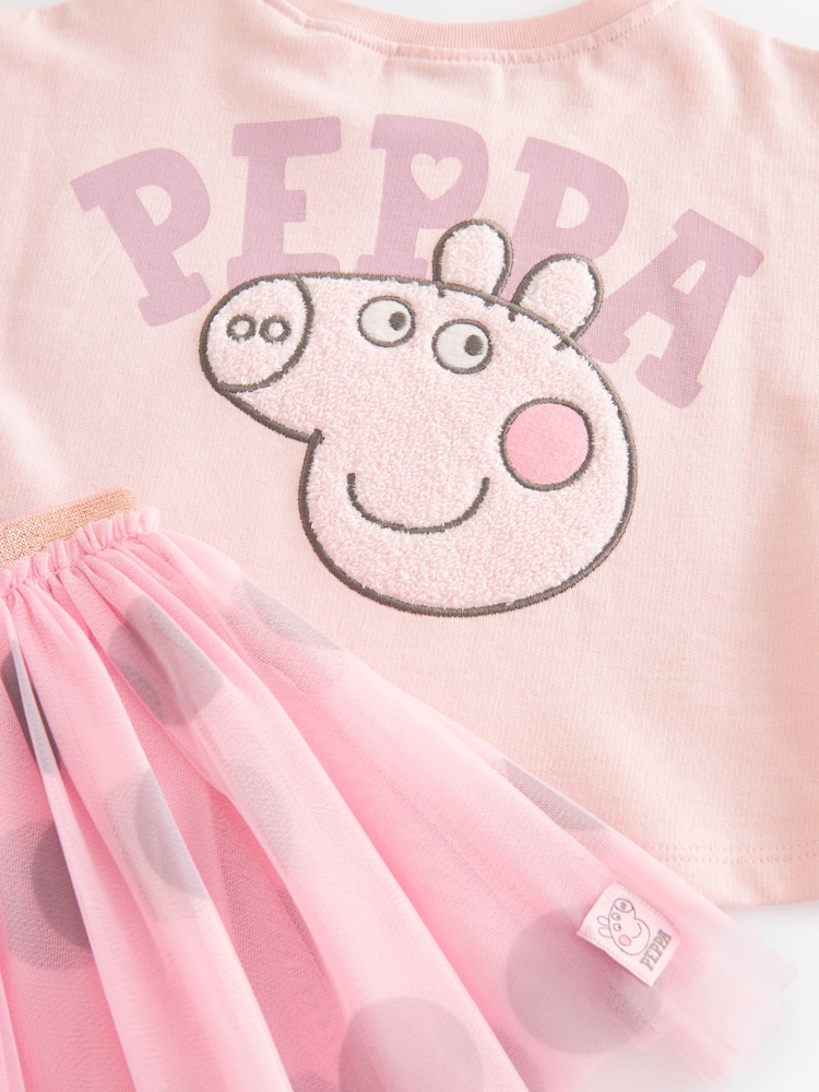 Pink Peppa Pig Skirt and T-Shirt Set (3mths-7yrs) - Image 9 of 9
