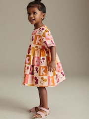 Orange Mickey Mouse Dress (3mths-7yrs) - Image 2 of 7