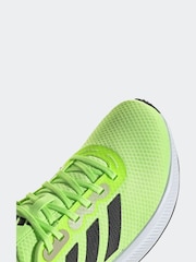 adidas Lime Runfalcon 3.0 Trainers - Image 8 of 9