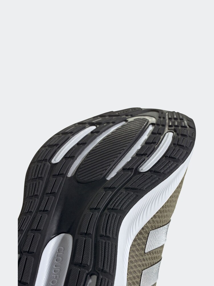 adidas Khaki/Silver Runfalcon 3.0 Trainers - Image 9 of 9