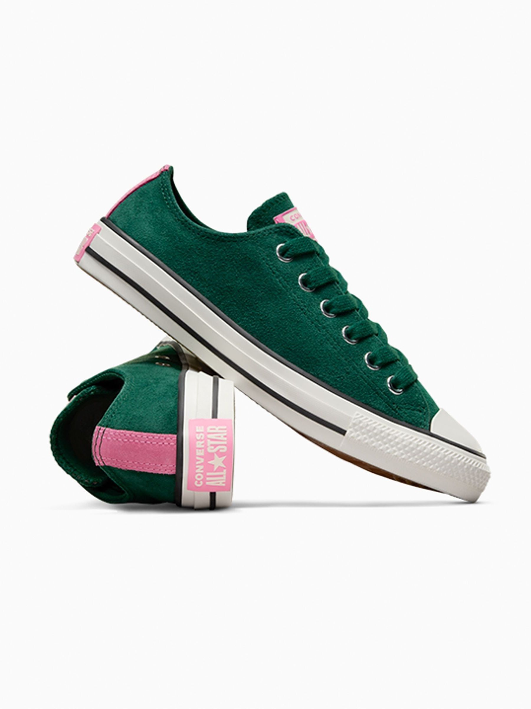 Buy Converse Green Chuck Taylor All Star Ox Trainers from Next Luxembourg