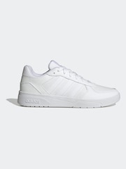 adidas White Sportswear Courtbeat Court Lifestyle Trainers - Image 1 of 8