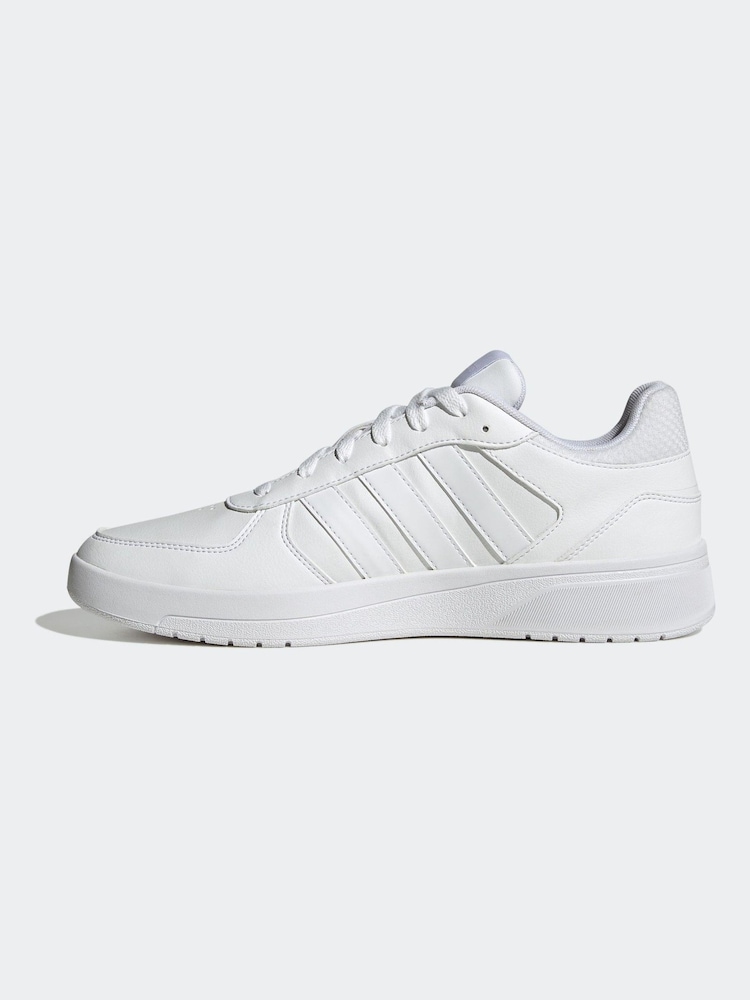 adidas White Sportswear Courtbeat Court Lifestyle Trainers - Image 2 of 8