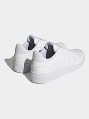 adidas White Sportswear Courtbeat Court Lifestyle Trainers - Image 4 of 8