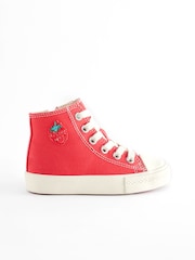 Red High Top Trainers - Image 3 of 7
