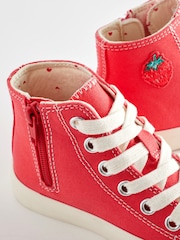 Red High Top Trainers - Image 5 of 7