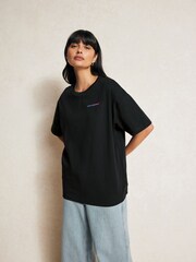 Converse Black Colourful Sound Waves T-Shirt - Image 4 of 7