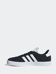 adidas White Black VL Court Trainers - Image 2 of 9
