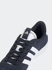 adidas Navy Blue VL Court Trainers - Image 7 of 9