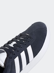adidas Navy Blue VL Court Trainers - Image 8 of 9
