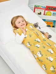 JoJo Maman Bébé Mustard Koala 2.5 Tog Toddler Sleeping Bag - Image 1 of 4