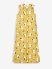 JoJo Maman Bébé Mustard Koala 2.5 Tog Toddler Sleeping Bag - Image 2 of 4