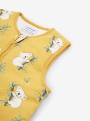 JoJo Maman Bébé Mustard Koala 2.5 Tog Toddler Sleeping Bag - Image 4 of 4