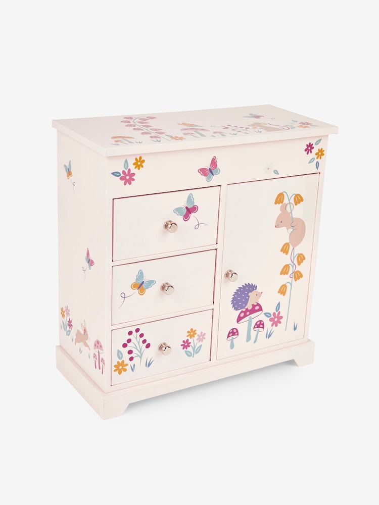 JoJo Maman Bébé Woodland Woodland Tall Jewellery Box - Image 1 of 3 JoJo Maman Bébé Woodland Woodland Tall Jewellery Box - Image 1 of 3