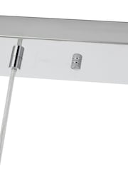 Pacific Silver Alessio Shiny Nickel Metal Three Cube Pendant Ceiling Light - Image 5 of 5