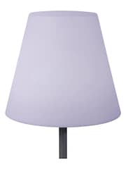 Pacific Grey Metal Outdoor Floor Lamp - Image 4 of 7