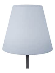 Pacific Grey Metal Outdoor Floor Lamp - Image 5 of 7