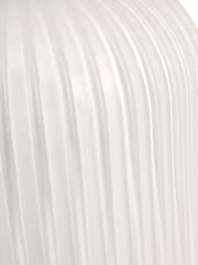 Pacific Gold Alessia Glass and Metal Ribbed Glass Pendant Ceiling Light - Image 6 of 6