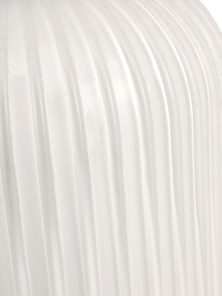 Pacific Gold Alessia Glass and Metal Ribbed Glass Pendant Ceiling Light - Image 6 of 6 Pacific Gold Alessia Glass and Metal Ribbed Glass Pendant Ceiling Light - Image 6 of 6
