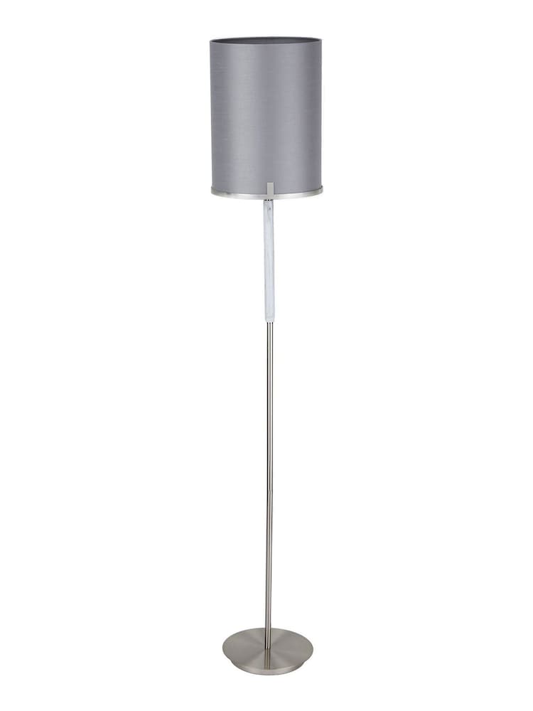 Pacific Grey Midland Brushed Marble Effect Floor Lamp - Image 2 of 6