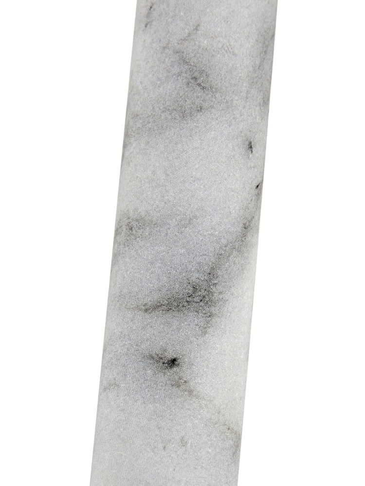 Pacific Grey Midland Brushed Marble Effect Floor Lamp - Image 6 of 6