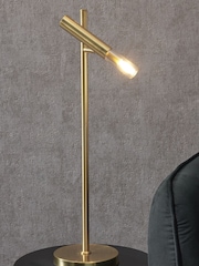 Pacific Gold Harper Metal Table Lamp - Image 1 of 5