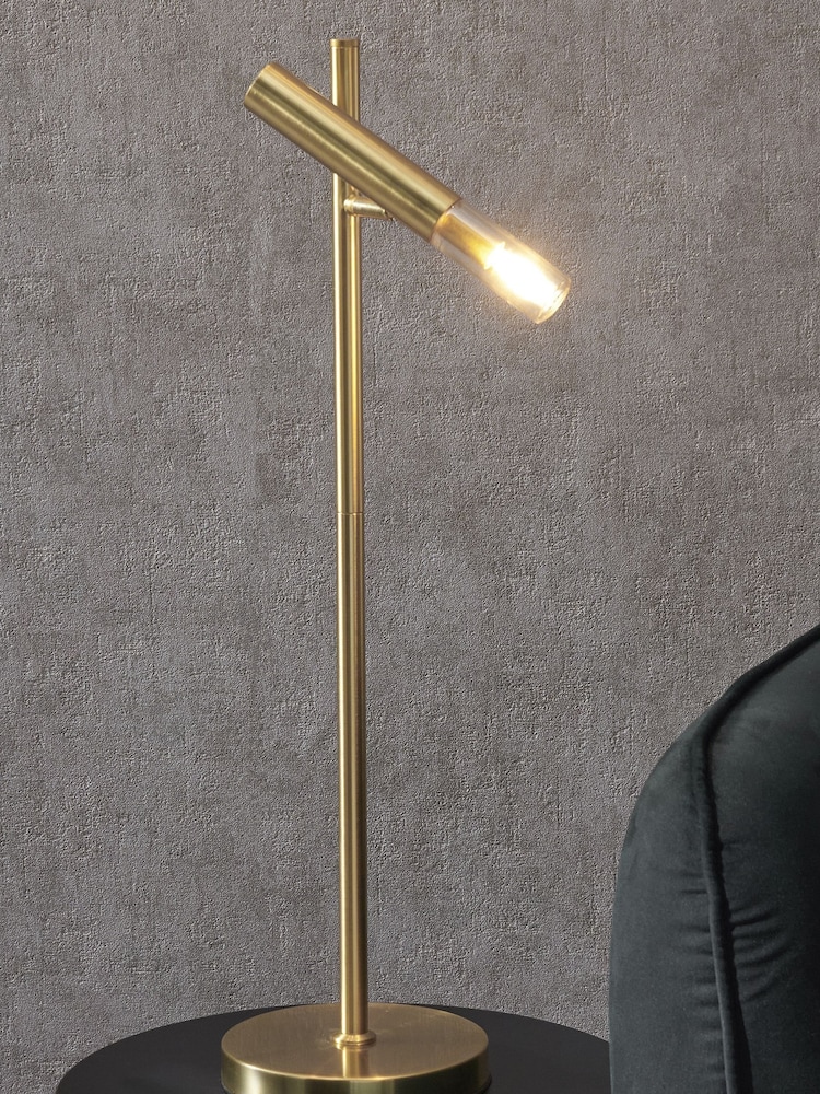 Pacific Gold Harper Metal Table Lamp - Image 1 of 5