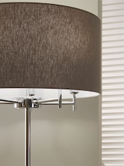 Pacific Silver Plaza 5 Light Metal Floor Lamp - Image 2 of 5