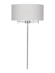 Pacific Silver Plaza 5 Light Metal Floor Lamp - Image 4 of 5