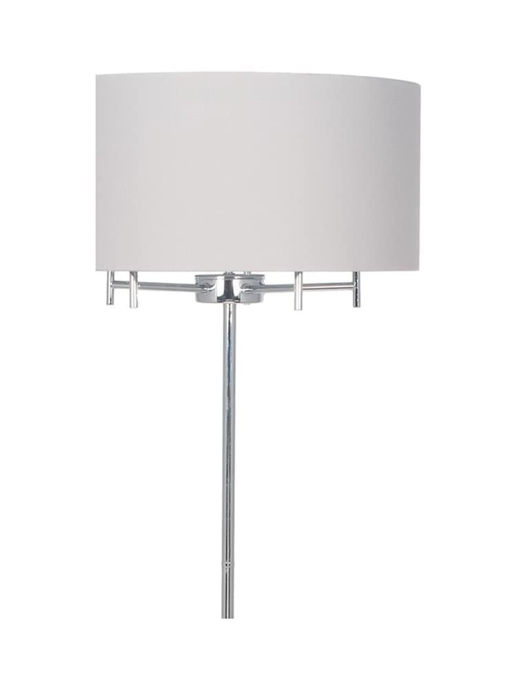 Pacific Silver Plaza 5 Light Metal Floor Lamp - Image 5 of 5